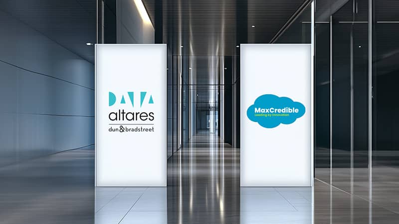 Banners logo Altares and logo Maxcredible
