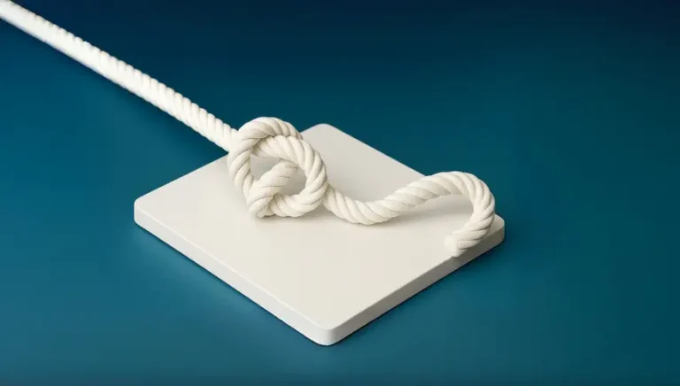 koord op plankje